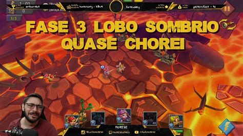 FASE 3 NOJENTA DO LOBO SOMBRIO LORDS MOBILE YouTube