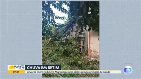 V Deo Chuva Derruba Rvores E Causa Transtornos Em Betim Bom Dia