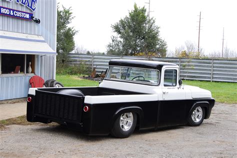 This Cool 1957 Ford F100 Leads The Pack With Style And Stance Hot Rod