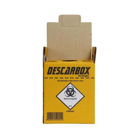 Coletor De Material Perfurocortante 1 5L Descarbox Domyni