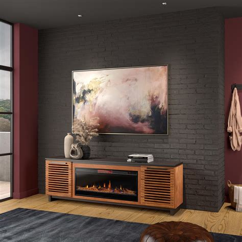 modern fireplace tv stand 6