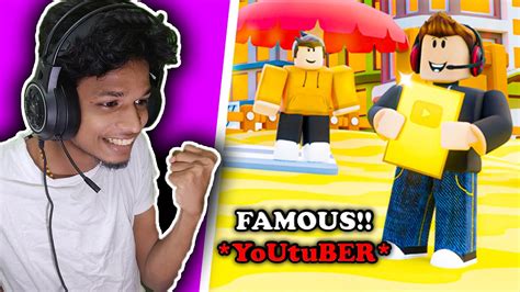 BeCoMiNg FAMOUS YOUTUBER In ROBLOX YouTube