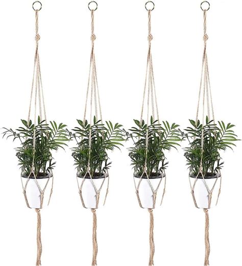 Amazon Petonfun Macrame Plant Hangers Indoor Macrame Pack