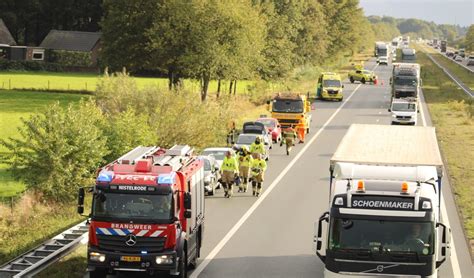 Kettingbotsing Met Vijf Autos N Gewonde Op A Kliknieuws Nl De