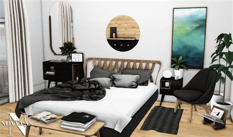 Novvvas Random Bedroom Set Bedroom Set Sims 4 Bedroom Sims 4 Beds