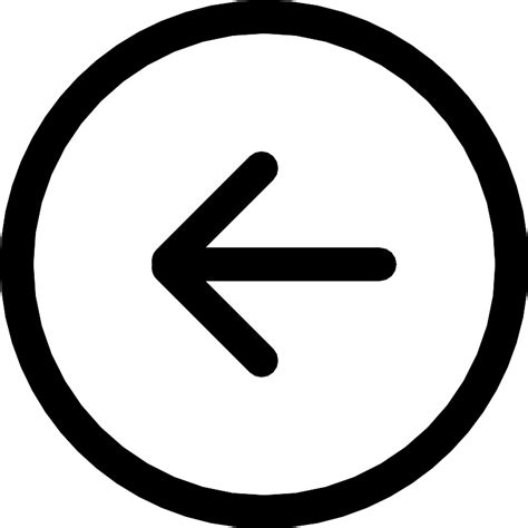 Arrow Left Circle Vector Svg Icon Svg Repo