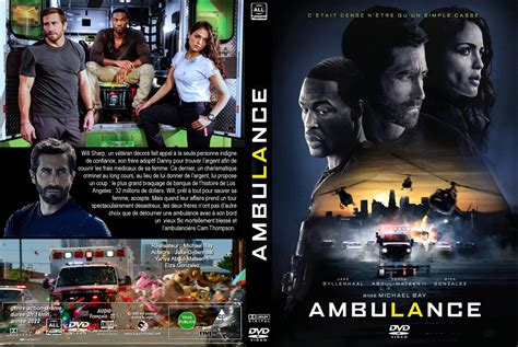 Jaquette Dvd De Ambulance Custom V2 Cinéma Passion