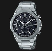 Casio Edifice Slim Line Efs S D Audf Tough Solar Black Dial