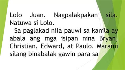 Nasasagot Ang Mga Tanong Tungkol Sa Napakinggang Kuwento F Pn Ia G