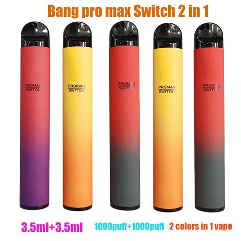 Disposable Vape Bang Switch Pro Max Xxl 2 In 1 E Cigarettes 2000 Puffs