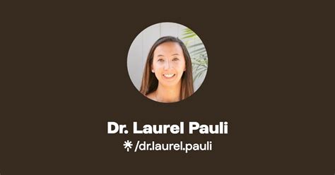 Dr Laurel Pauli Instagram Facebook Linktree