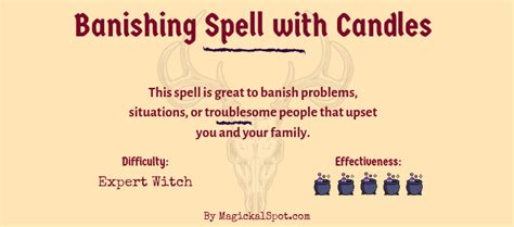 3 Mighty Banishing Spells Remove The Negative Influence