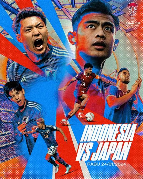 INDONESIAN VS JAPAN IN ASIAN CUP 2023 QATAR in 2024 | Soccer quotes girls, Soccer party, Soccer ...