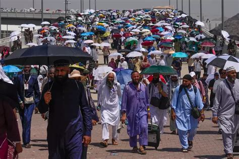 Ratusan Jemaah Haji Meninggal Di Tengah Kondisi Panas Ekstrem Arab Saudi