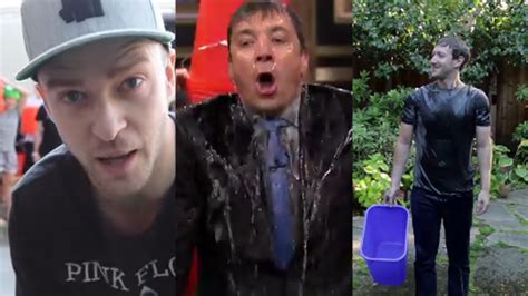 WATCH: Zuckerberg, Timberlake, Fallon take on ice bucket challenge