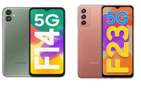 Samsung Galaxy F14 5g Vs Galaxy F23 5g Tech Updates