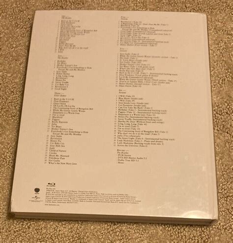 The Beatles White Album Super Deluxe Edition Cd Blu Ray Complete