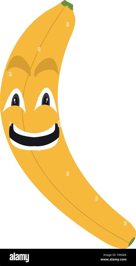 Happy banana cartoon Stock Vector Image & Art - Alamy