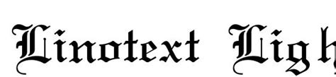 Linotext Font Download Free Legionfonts