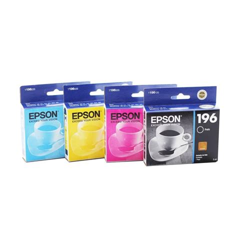 Kit 4 Cartucho Epson Original 196 XP 204 XP 401 XP2512 T196120 Submarino