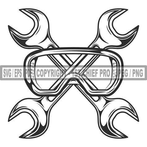 Wrench Svg And Glasses Svg Wrench Svg Glasses Svg Glasses And Wrench