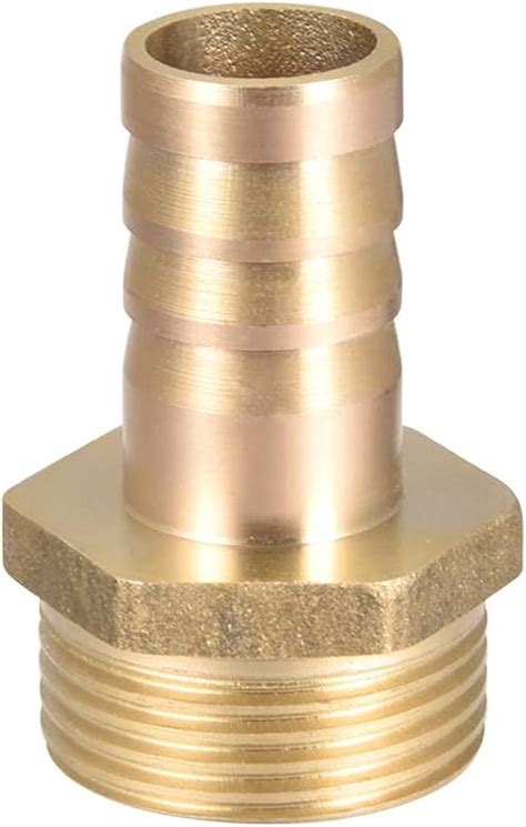 Amazon Uxcell Brass Hose Barb Fitting Connector 16mm Barb X G3 4