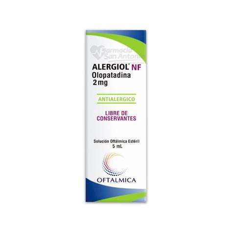 ALERGIOL FORTE NF 2MG X 5ML Farmacia San Antonio