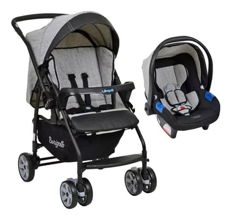 Carrinho de bebê de paseio travel system Burigotto Rio K travel system