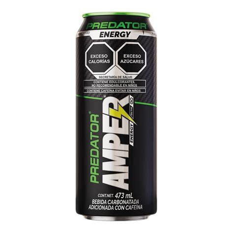 Bebida Energizante Amper Predator Ml Walmart