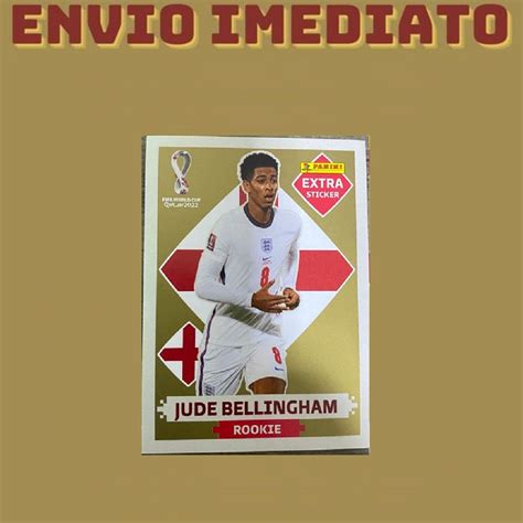 Bellingham Ouro Figurinha Extra Rookie Copa Do Mundo Livro