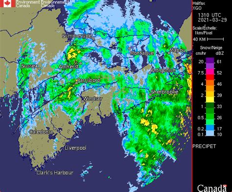 Halifax Nova Scotia Radar