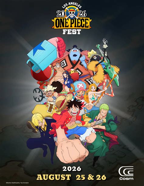 One Piece Fest 2026 comes to Los Angeles this August — MP3s & NPCs