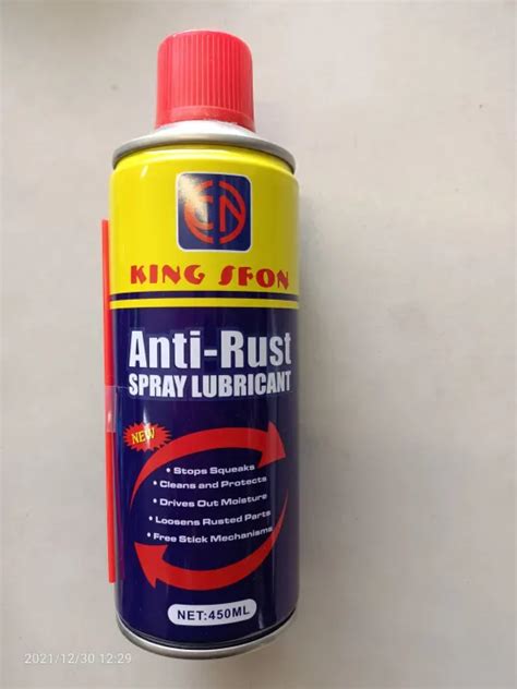 Anti Rust Spray Lubricant By King Sfon 450ml Lazada Ph