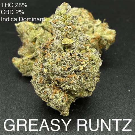 Greasy Runtz Indica Dominant Weed Delivery North York Buy Cannabis