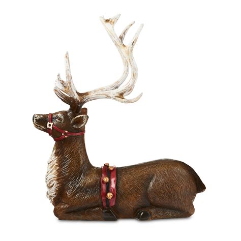 Sitting Reindeer Tabletop Decor105 In By Holiday Time