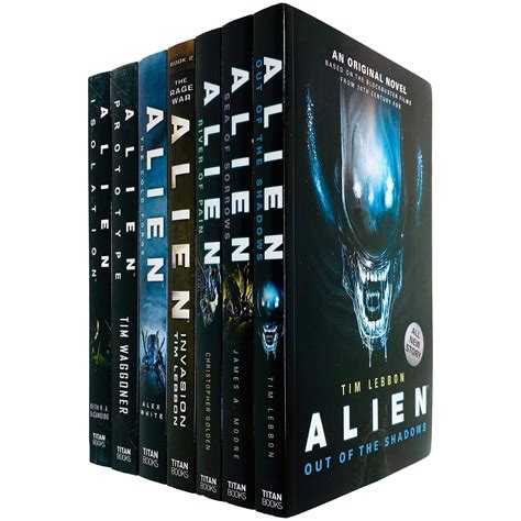 Alien Series 7 Books Collection Set by James A. Moore Tim Lebbon