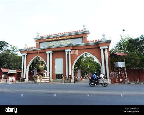 Madras high court Stock Photo - Alamy