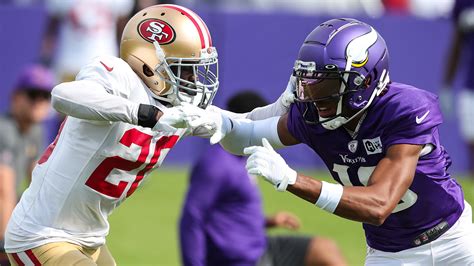 49ers Physical Defense Gets Under Skin Of Adam Thielen Vikings