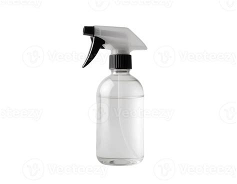 transparent spray bottle isolated   transparent background  png