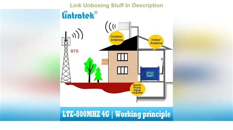 Lintratek G Lte Mhz Mobile Cell Phone Signal Amplifier Mhz