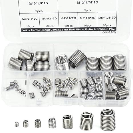 Bigp St Ck Helicoil Set Edelstahl Helical Coil Draht Gewindeeinsatz