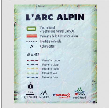 L Arc Alpin En Relief Dmap Carte En Relief