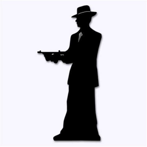 The best free Gangster silhouette images. Download from 134 free ...