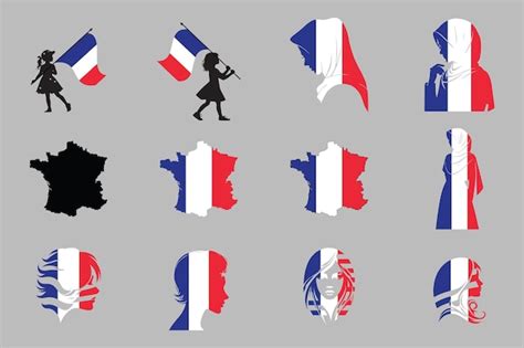 Premium Vector Flag Of France Set Original And Simple France Flag