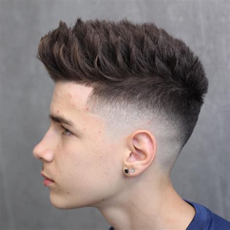 Short Hairstyles For Teenage Guys