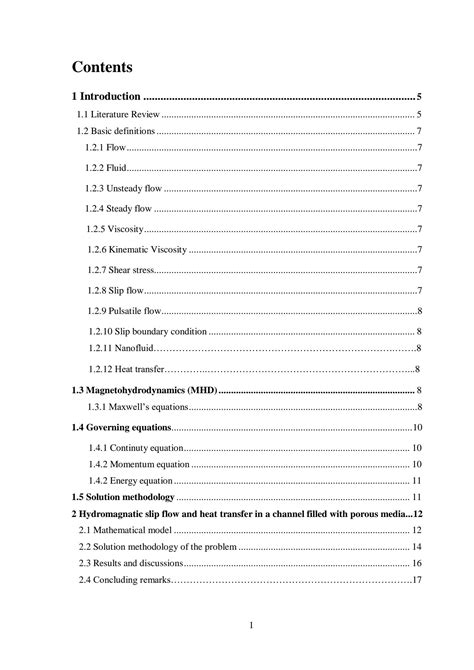 SOLUTION Fluid Mechanics Mphil Thesis Topic Oscillatory Convective