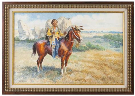 Sold Price Dave Powell 1954 Montana Sitting Bull Native