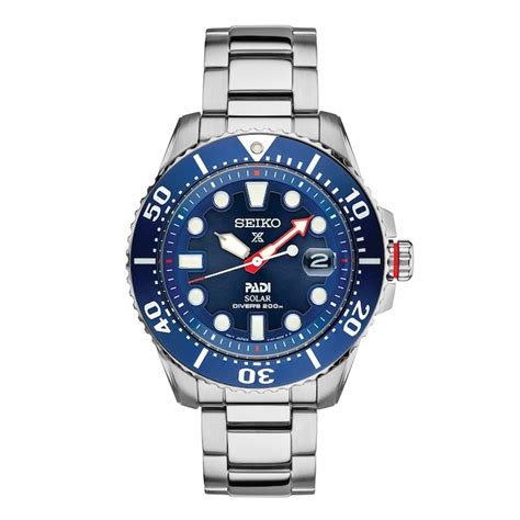 Seiko Prospex Prospex Sea Padi Solar Diver S 43 5mm Mens Watch Blue Sne549j1 Watches Of