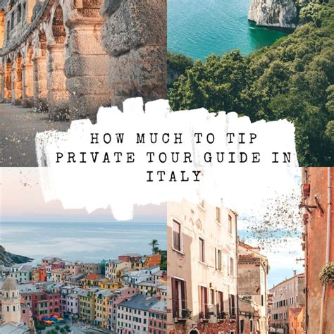 How Much To Tip Private Tour Guide In Italy Tripfix