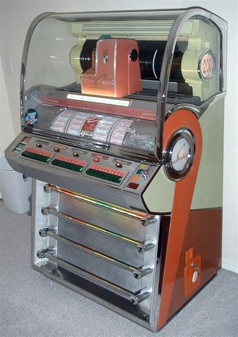 Seeburg Vl200 Jukebox C1957 The First Jukebox Model To Offer 200